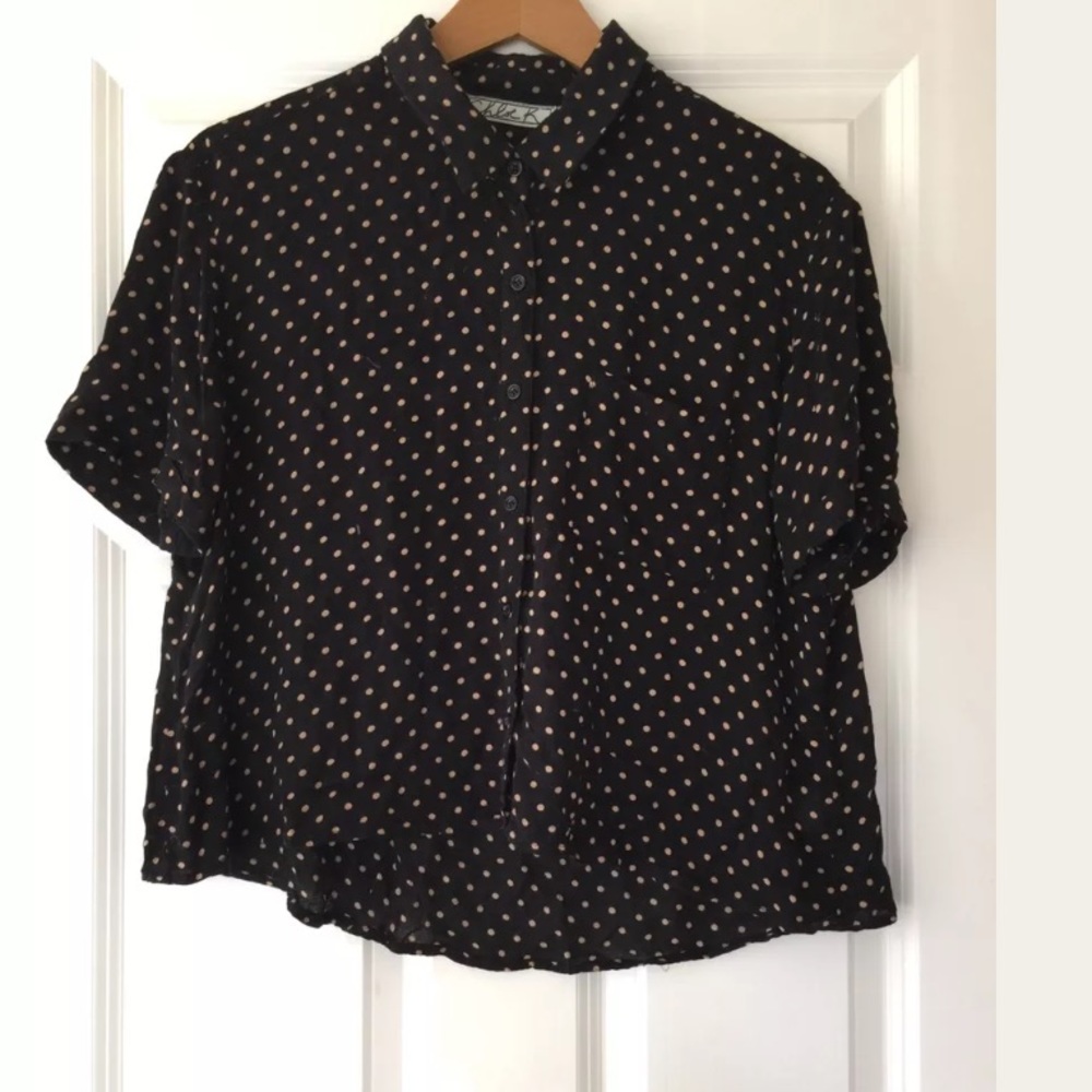 Chloe K Oversized Boxy Shirt. Size M